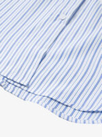 Retro Contrast Flocked Striped Long Sleeve Shirt - Image 9