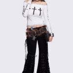 Look at Me White Off-Shoulder Top