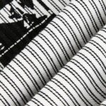 Street Dark Print Striped Long Sleeve Shirt