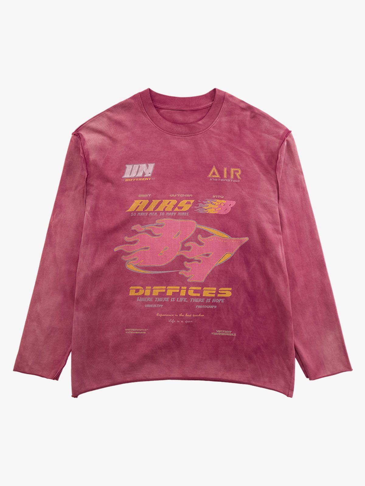image1_2974fd3f-8431-4645-b469-88fd7f4bfd2c.jpg Thesupermade Washed Edge Long Sleeve T-Shirt - Image 1