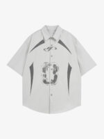 Graphic Jersey Short Sleeve Shirt - Image 3