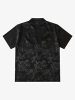 Thesupermade Leaves Pattern  Black Vintage Shirts - Image 2