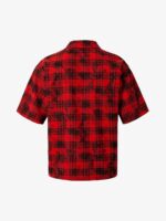 Street Creative Pin Print Plaid Shirt - Image 2