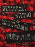 Street Creative Pin Print Plaid Shirt - Image 5