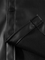 Cleanfit Short-Sleeve PU Leather Shirt - Image 6